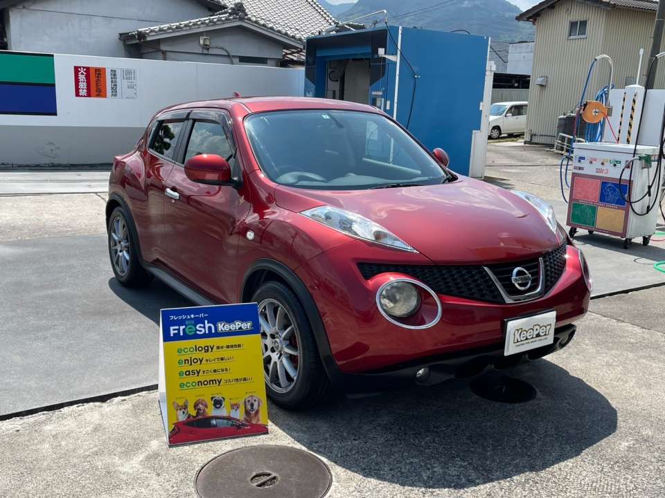 フレッシュキーパー施工車