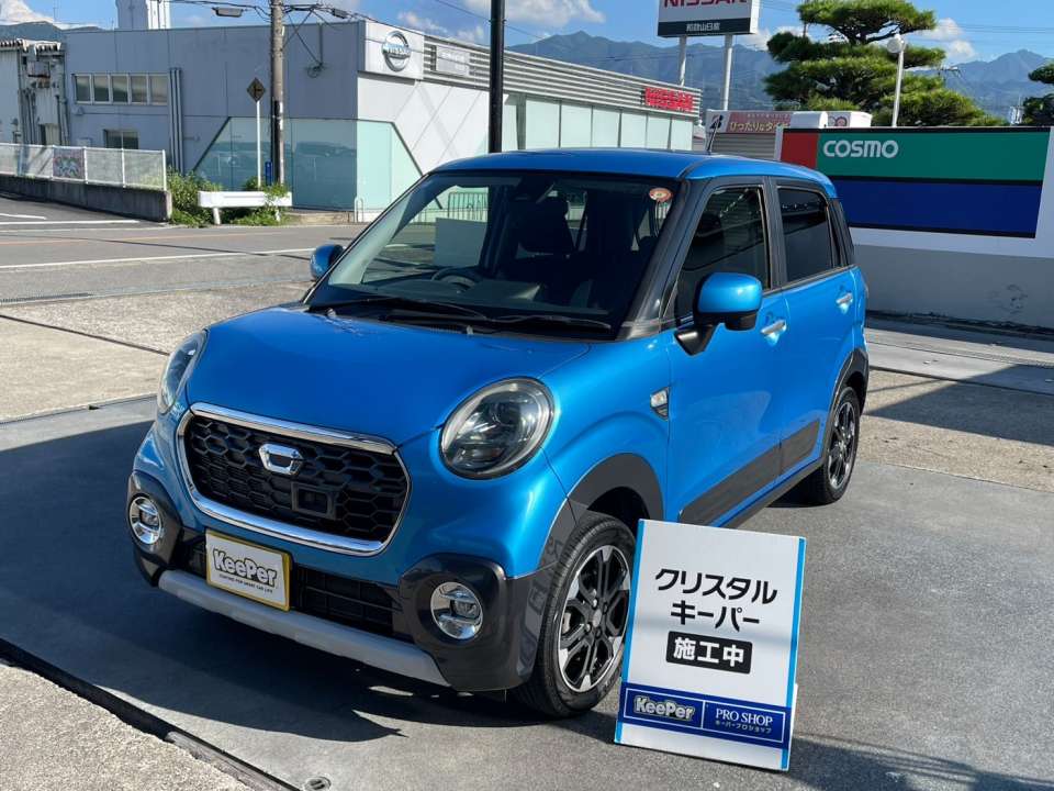 フッ素ガラスコーティング施工