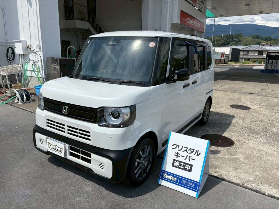 フッ素ガラスコーティング施工