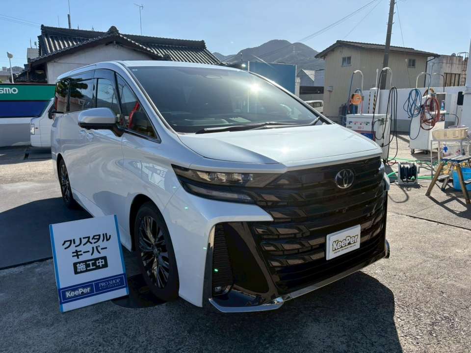 フッ素ガラスコーティング施工