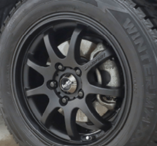 マットホイールコーティング