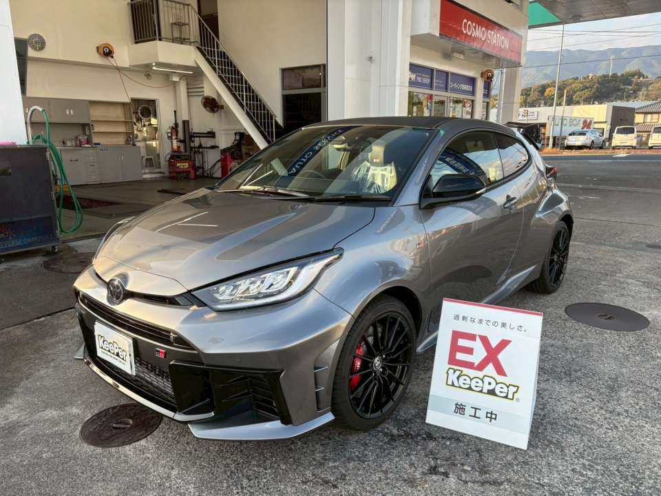 EXキーパー施工後の艶やかな仕上がり（当店施工）