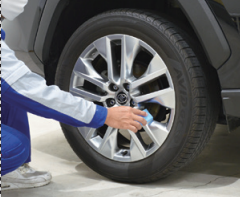 ホイールコーティング｜川福石油 KeePer PRO SHOP 高野口SS