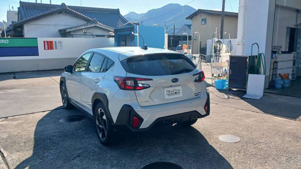 細部まで丁寧に仕上げる専門技術の施工  KeePer1級資格者が細かな部分までしっかりと仕上げ、SUVらしい力強さを損なわない美しい状態に整えました。年末にかけて予約が集中する人気メニューのため、早めのご相談がおすすめです。