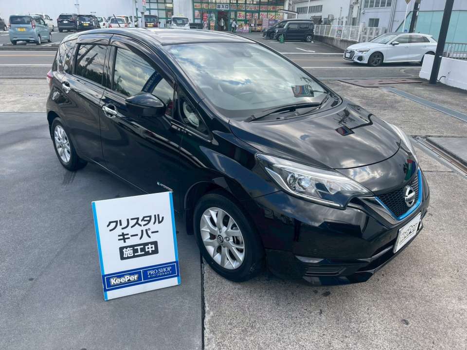 日産ノート｜クリスタルキーパー施工（ブラック）