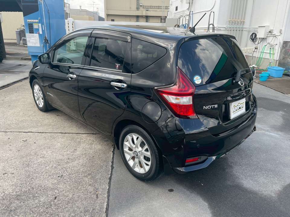 日産ノート｜クリスタルキーパー施工（ブラック）