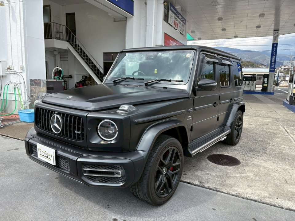 マットテクスチャキーパー施工｜メルセデス・ベンツ Gクラス（川福石油 KeePer PRO SHOP 高野口SS）