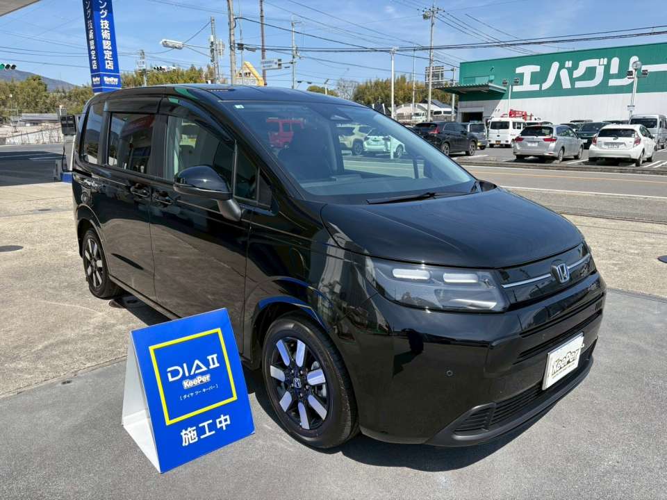 ダイヤⅡキーパー施工｜ホンダ ステップワゴン（川福石油 KeePer PRO SHOP 高野口SS）