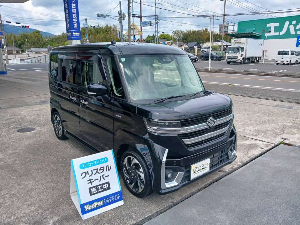 クリスタルキーパー施工｜スズキ スペーシアカスタム