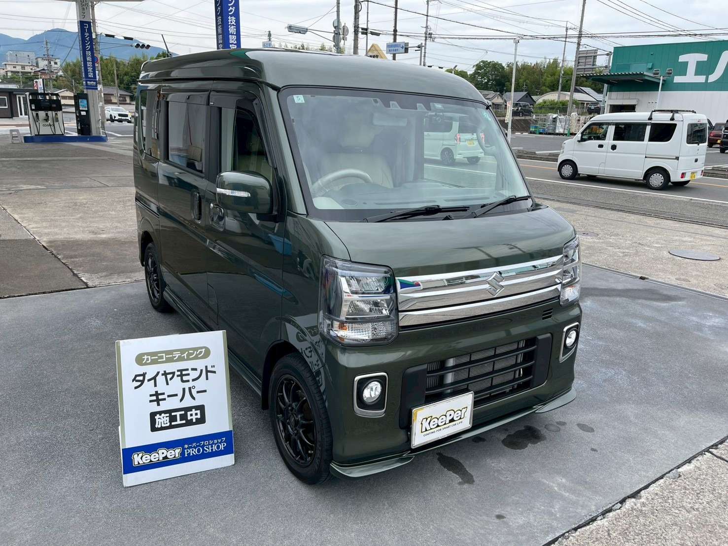 スズキ エブリイ ダイヤモンドキーパーBメンテナンス施工