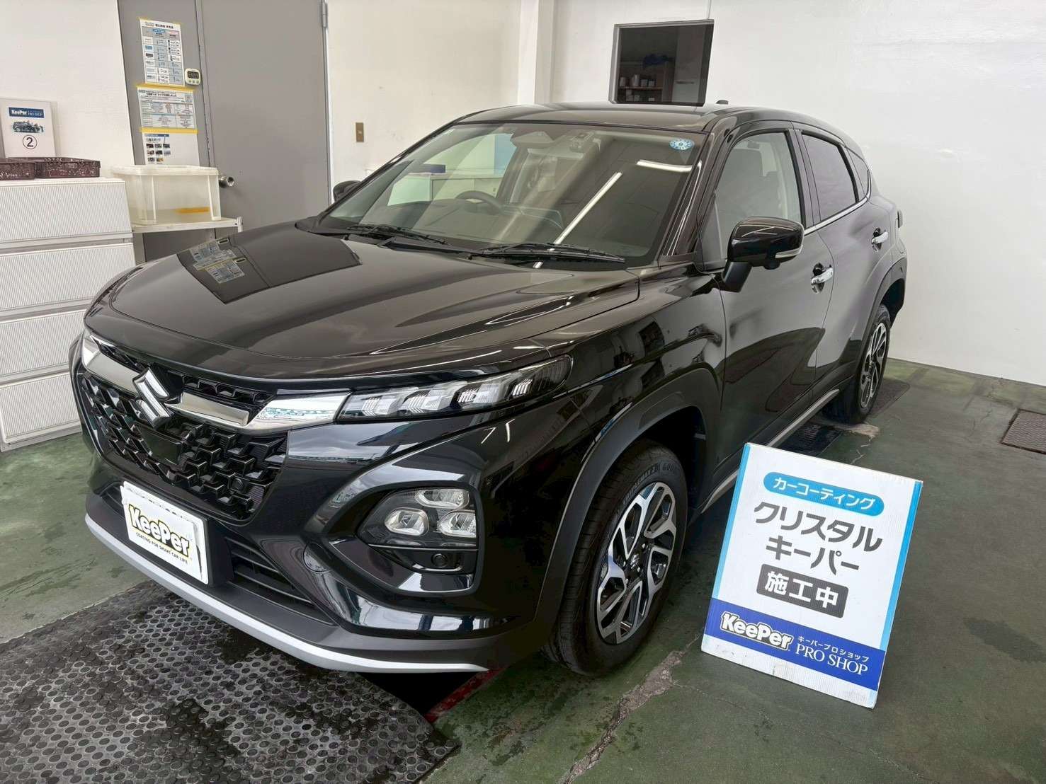 スズキ フロンクス クリスタルキーパー フッ素ガラス全面施工